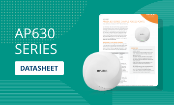 ARUBA 630 SERIES CAMPUS ACCESS POINTS Datasheet