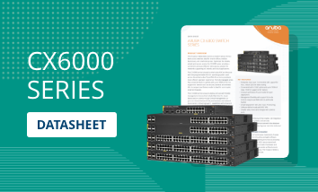 ARUBA CX 6000 SWITCH SERIES Datasheet