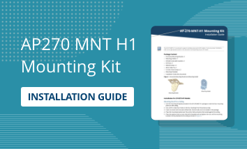 AP-270-MNT-H1 Mounting Kit Installation Guide