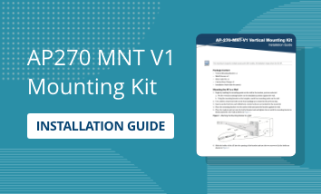 AP-270-MNT-V1 Vertical Mounting Kit Installation Guide