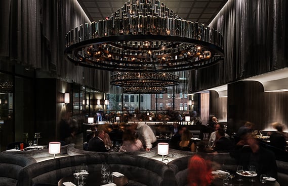 Luxury Shot of Restaurant and Bar