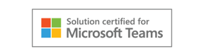 Solution Certified for Microsoft Teams
