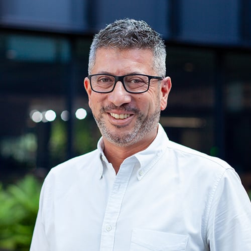 a portrait of Anthony Geronimo