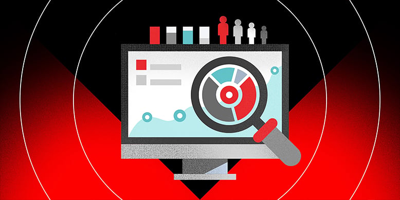 Data analytics dashboard with magnified business insights