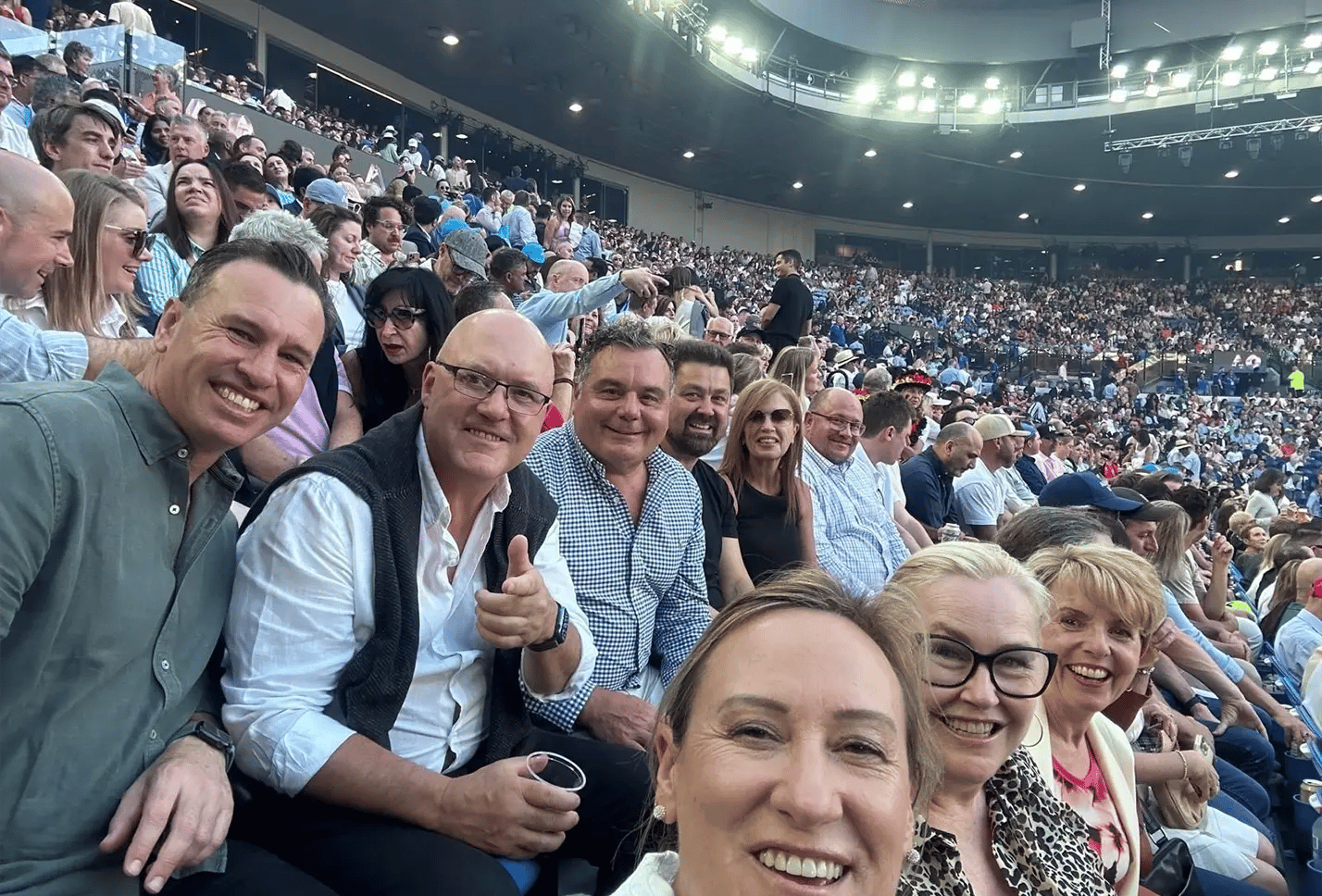 Dicker Data and our partners photographed at a sporting match