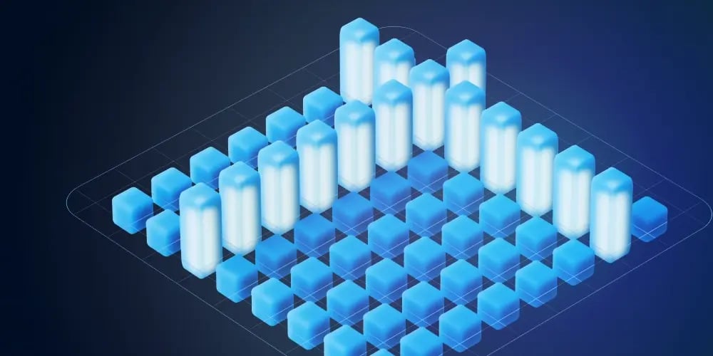 Layered data blocks and pillars