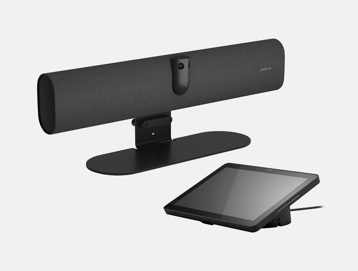 a product photo of Jabra PanaCast 40 Video Bar System​ on a white background