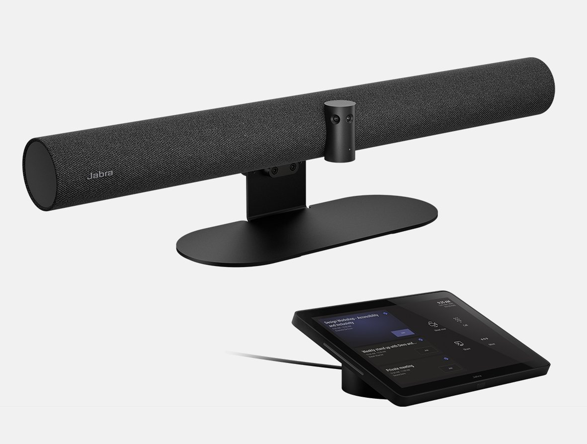 a product photo of Jabra PanaCast 50 Video Bar System​ on a white background