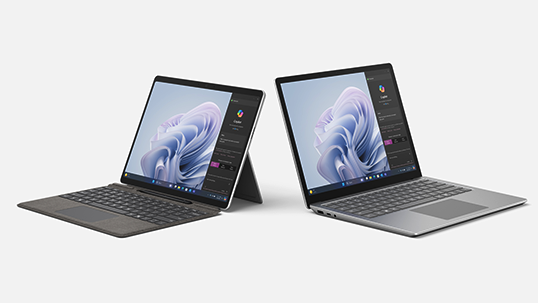Two Surface Laptops