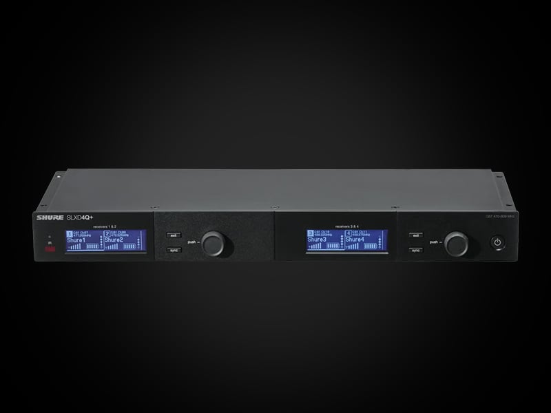 SHURE-(SLXD4Q+DAN)-DIGITAL-WIRELESS-RX