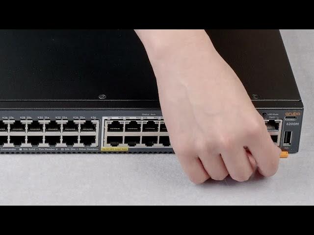 Unboxing HPE Aruba Networking CX6200F 12-Port PoE Switch (R8Q72A)