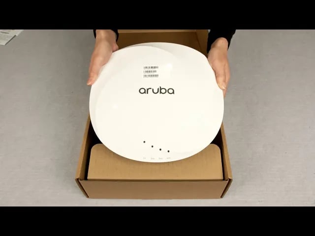 AP555 – Aruba Wi-Fi 6 Unboxing