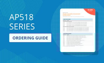 AP518 Series Ordering Guide