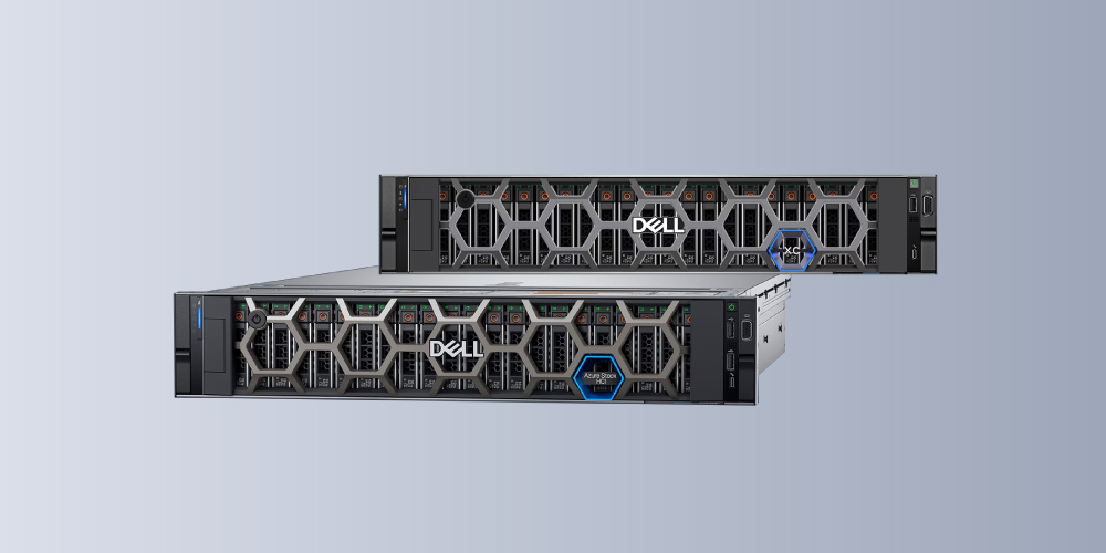 Two Dell server racks