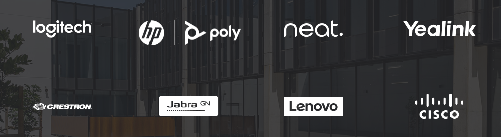an array of logos of technology brands