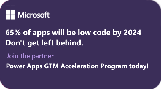 MST-Power Apps GTM Program